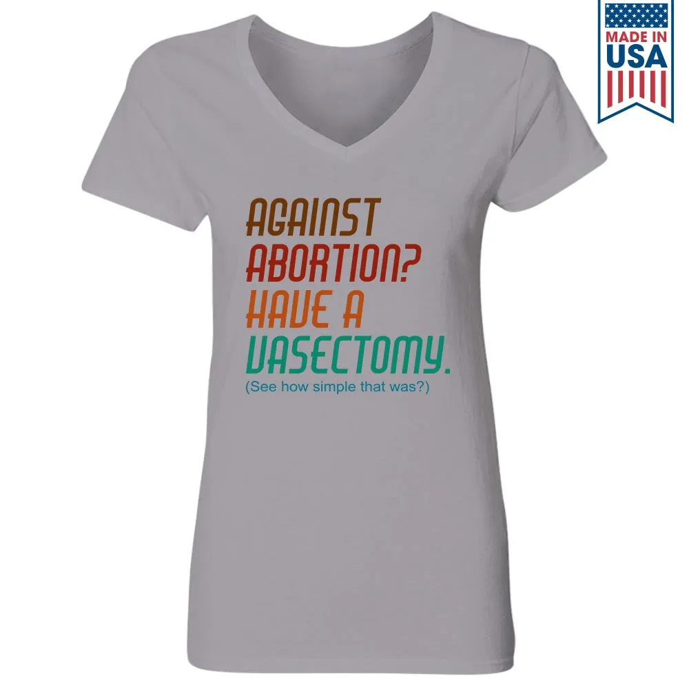 Women's V-neck T-shirt TSVW493