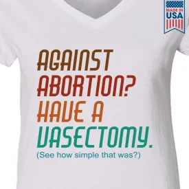 Women's V-neck T-shirt TSVW493