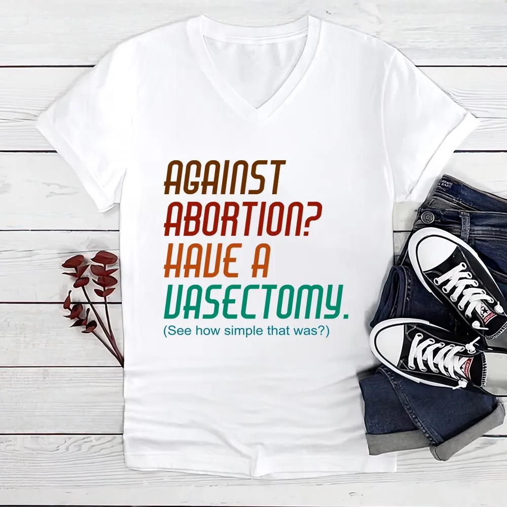 Women's V-neck T-shirt TSVW493