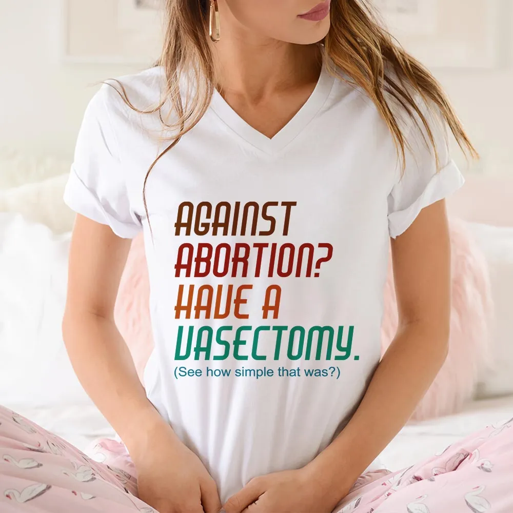 Women's V-neck T-shirt TSVW493