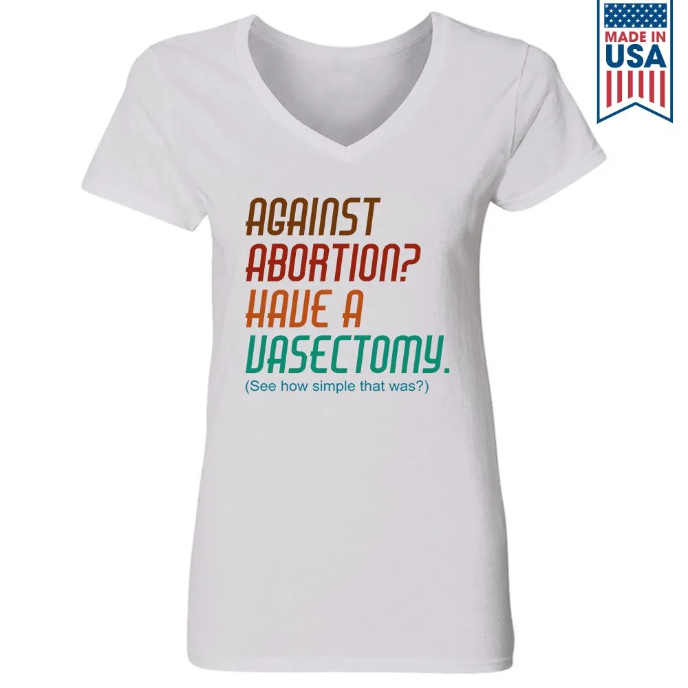 Women's V-neck T-shirt TSVW493