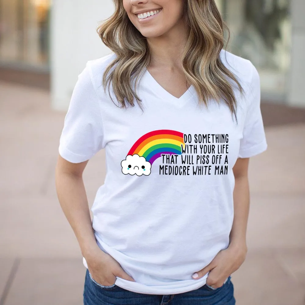 Women's V-neck T-shirt TSVW495