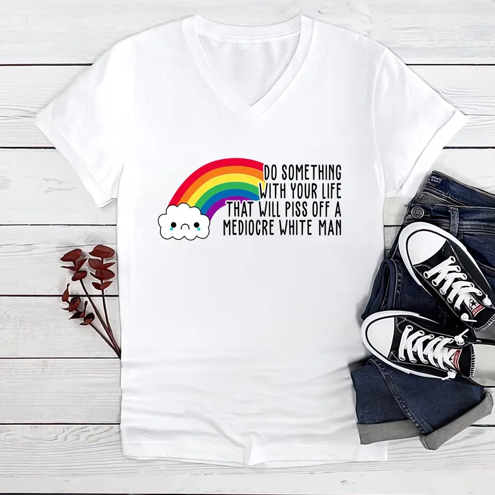Women's V-neck T-shirt TSVW495